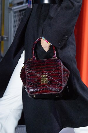 Louis Vuitton Runway 2019 Reverse Handle/ Mono/Leather Bag at 1stDibs